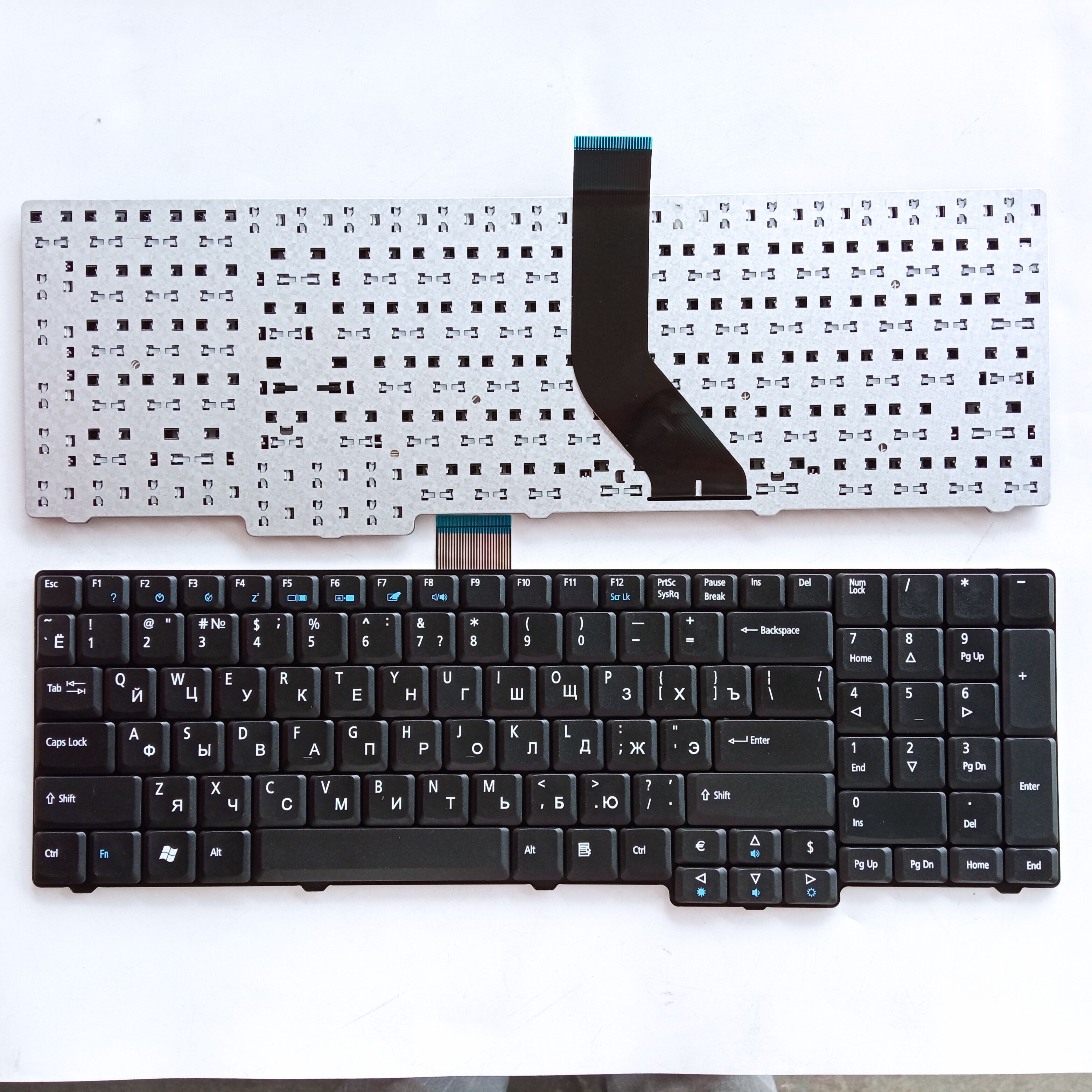 Picture of New Replacement Laptop Keyboard For ACER 7730 BLACK (OEM) RU Layout